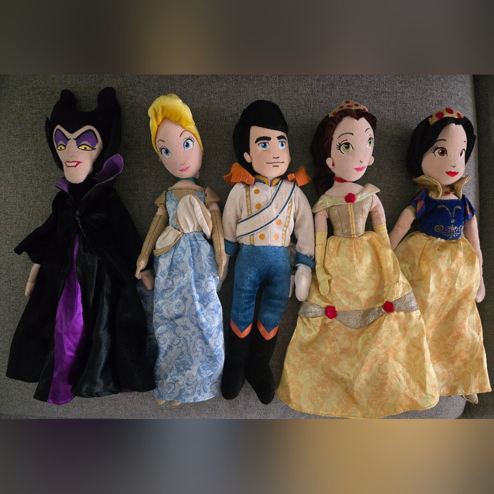 Vintage Disney Plush Dolls Sold Individually